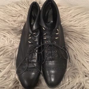 Vintage granny boots